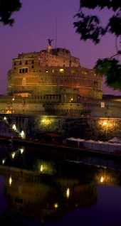Roma: Castel Sant'Angelo di notte