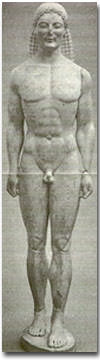 Falso Kouros greco acquistato nel 1983 dal Paul Getty Museum di Malibu