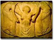 Trono Ludovisi, scultura in marmo del V secolo a.C. (Roma, Museo di Palazzo Altemps)