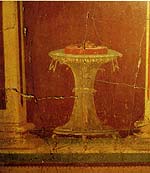 "Cassata" dipinta nella Villa di Oplontis (I secolo d.C.)