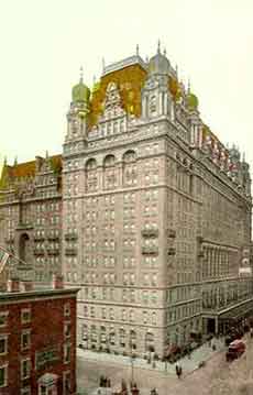 Il Waldorf Astoria Hotel, distrutto nel 1929 per far posto all'Empire State Building