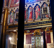 L'interno del Sancta Sanctorum