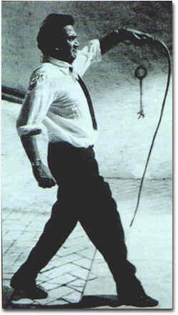 Fellini sul set di "Otto e mezzo", 1962