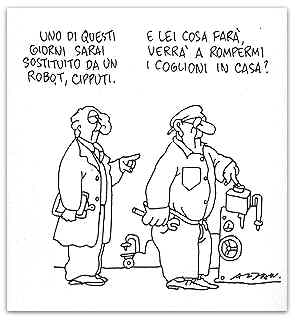 Vignetta di Altan,  aprile 1992