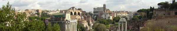 Roma, Il Foro Romano visto dal Campidoglio