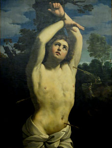 GUIDO RENI, San Sebastiano, 1615 (Roma, Pinacoteca Capitolina)