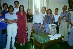 Gruppo di studenti a Scuola d'Italiano Roma