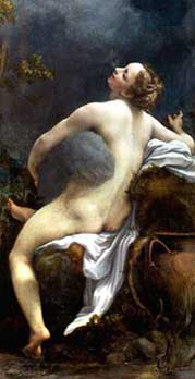 CORREGGIO, Giove e Io, olio su tela, circa 1530 (Wien, Kunsthistorisches Museum)