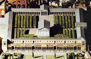 Il Claudianum: Plastico di Roma Imperiale