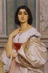 FREDERIC LEIGHTON, Ritratto di Nanna, 1859 (Philadelphia, Museum of Arts)
