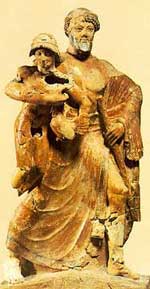 Zeus rapisce Ganimede