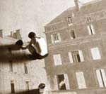 Scenografo al lavoro in uno studio di Cinecitt (1967)