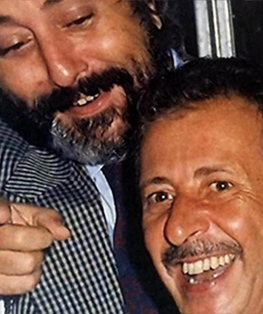 Giovanni Falcone (sinistra) e Paolo Borsellino (destra)