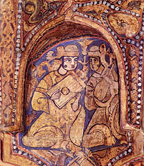 Suonatrici di salterio (qanùn) e di liuto ('ud)