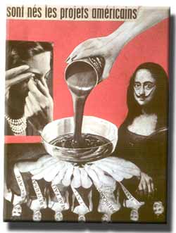 ERRO, Les projets amricains, collage, 1958