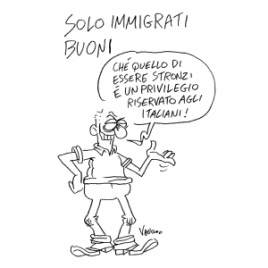 Vignetta del vignettista satirico VAURO