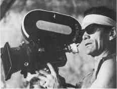Pasolini sul set del film "Decameron"
