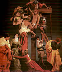 Fotogramma del tableau vivant da "La Ricotta"