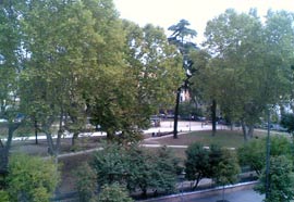 I giardini di Piazza Vittorio oggi (2007)