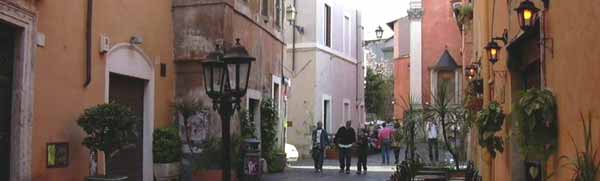 Roma, Vicolo a Trastevere