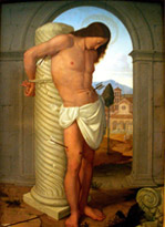 FRIEDRICH OVERBECK, San Sebastiano, 1813-16 (Berlin, Alte Nationalgalerie Staatliche Museen)