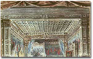 Scenografia di CARLO FERRARIO per l'opera "Otello" (1887)